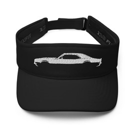 1969 Chevy Camaro SS RS American Muscle Car Custom Embroidered Visor Black