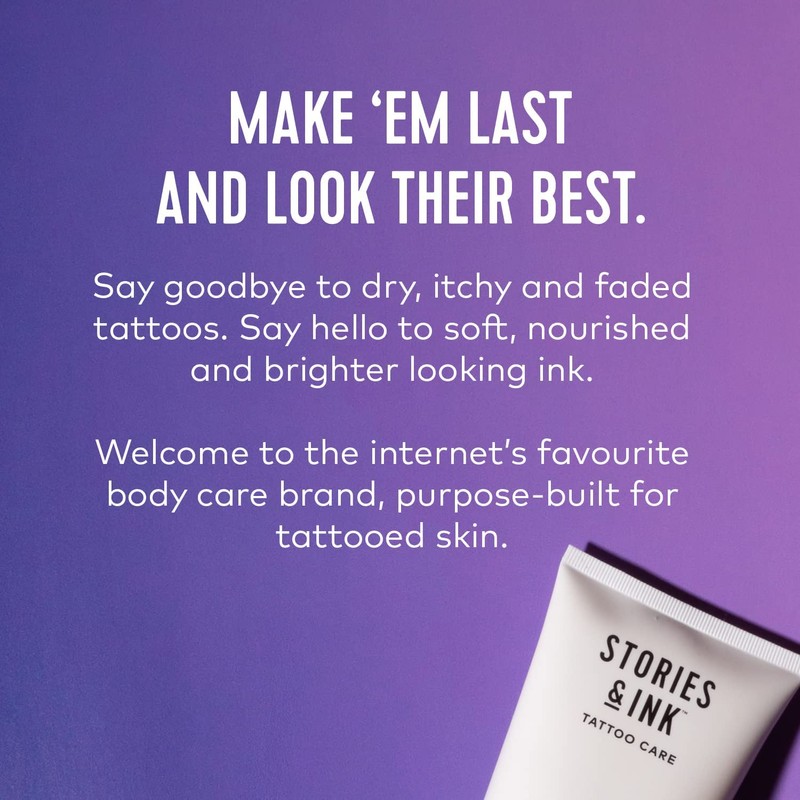 Stories & Ink Tattoo Care, The AM & PM Set