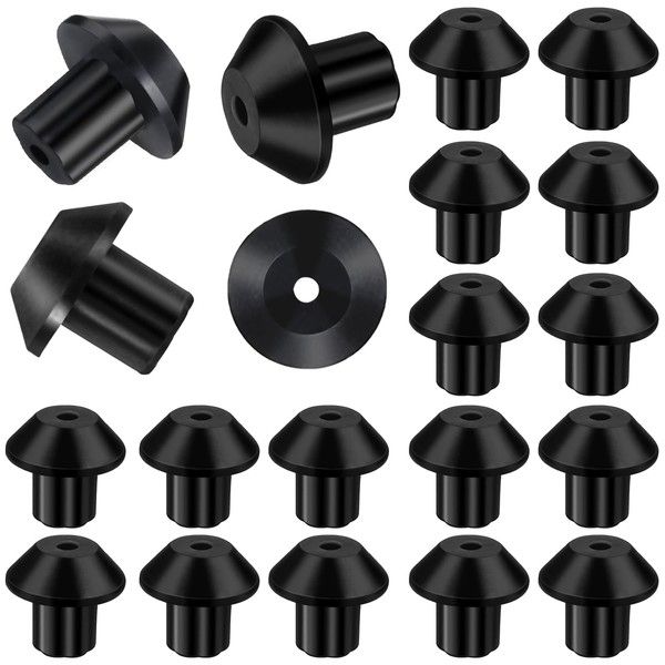 Ymapinc 20Pcs WB2k101 Stove Grate Rubber Feet, Heat Resistant Durable
