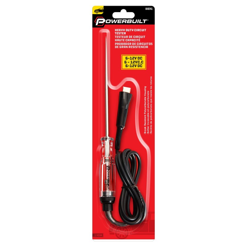 Powerbuilt 648341 Heavy Duty Circuit Tester