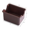 New Star Foodservice 28454 Plastic Sugar Packet Holder, Brown, Set