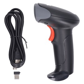 Wireless Barcode Scanner High Accuracy Portable Handheld 2D QR Code Scanner for Shopping Malls Supermarkets Pharmacies