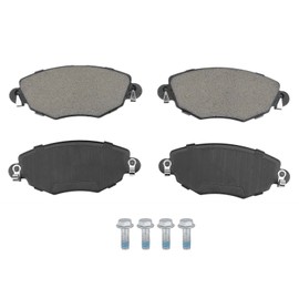 A-Premium Front Ceramic Disc Brake Pads Set Compatible with Select Ford and Jaguar Models - Mondeo 2001-2006, X-Type 2002-2008, with Hardware, 4 Pcs