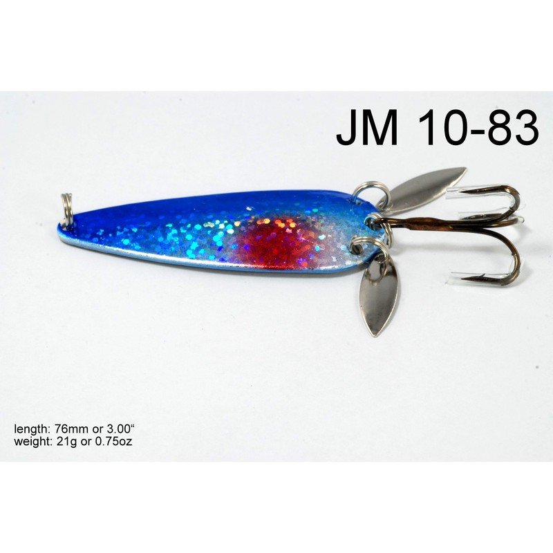Akuna Pack of 5 Willy Blade 3 inch Casting Spoon