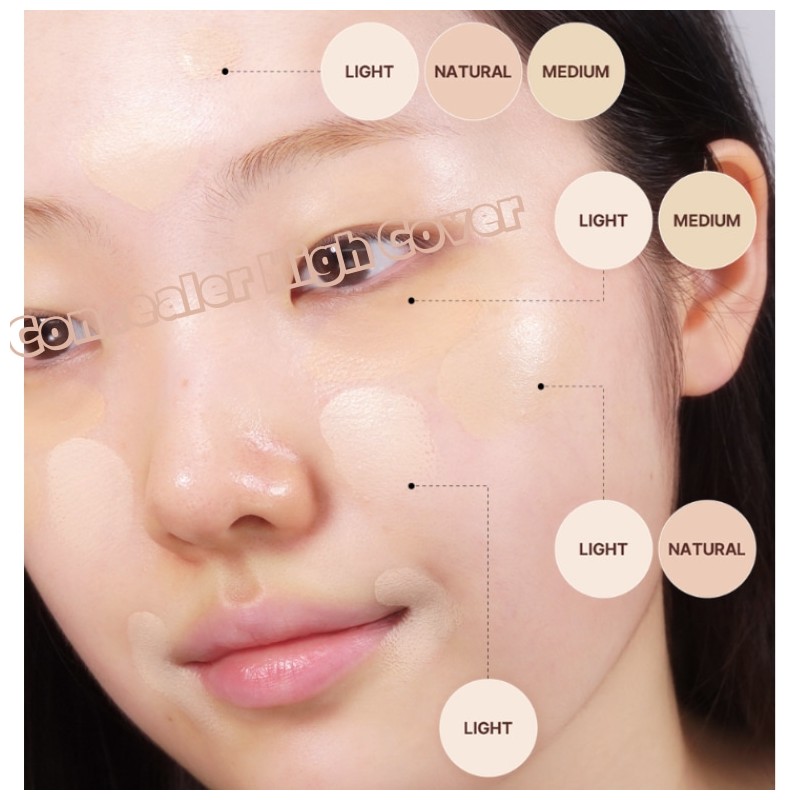 CEZANNE Palette Concealer High Cover 4.5g