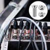 50 Pieces D Series Panel Screws and Nut Kit Panel