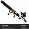 Collapsar Retractable Billiards Pool Cue Stick Bridge with Removable Metal