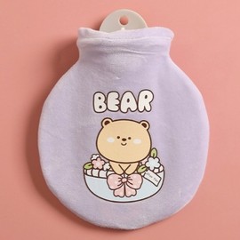 Animal round thermal water bag (240ml) (bear)