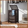 FILWH Laundry Hamper with Lid (16.9 * 13 * 26.5inches)