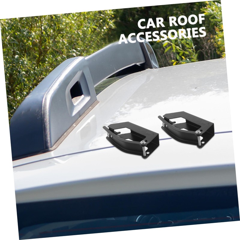 Outanaya 4Pcs Car Roof Rack Clamps Mounting Brackets for Cargo