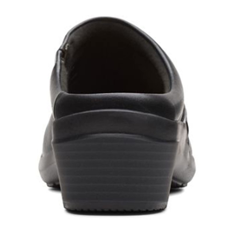 Clarks Women's Angie Mist Mule, Black, 9