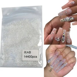 Cristal Pixie Tornasol Ab Para Uñas                                                                                                                   