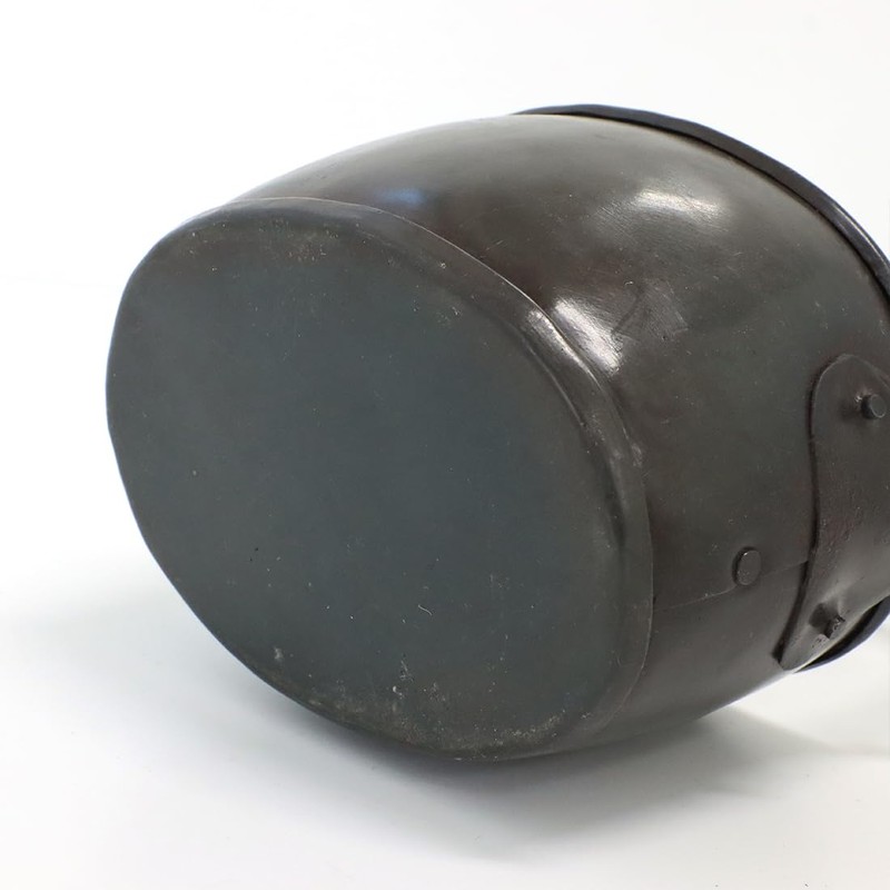 brocant iron oval bucket