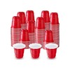 INFLANDO TU NEGOCIO Vasos Shot Tequileros Rojos Reutilizables 2 oz