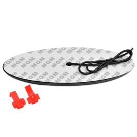 KMD Illuminated LED Light Car Front Grille Grill Emblem Light Or Rear Tailgate Emblem Light 9''X3.5'' for for 04-14 F150 F250 F350, 11-14 Edge, 11-16 , 06-11 Ranger (Dynamic Yellow) (KMDEB-05)