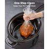 SMARTAKE Slow Cooker Liners 20PCS 13"x 21" Large Disposable Cooking