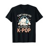 Can't Hear You - Cute Rabbit Kawaii K-Pop Teen T-Shirt