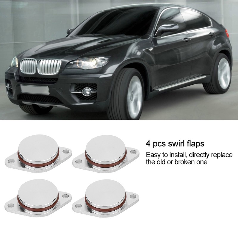 4 pcs 33mm Car Engine Diesel Swirl Flap Blanks Repair