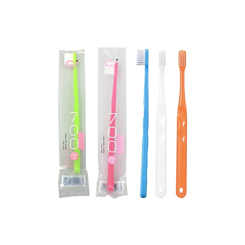 Ciメディカル Ci700 超先細 フラット毛 歯ブラシ 20本 （Sやわらかめ）