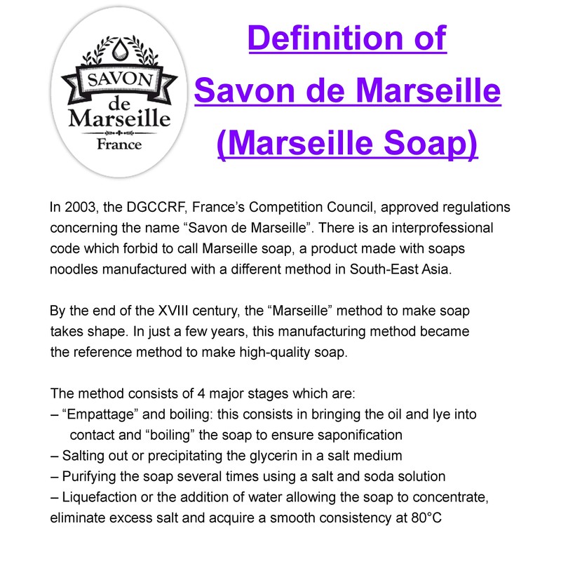 La Cigale Savon de Marseille Lavender 4 x 100 g