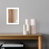 Ruomeng Wall Mirror Rectangle Decorative Mirror 12" x 16" for