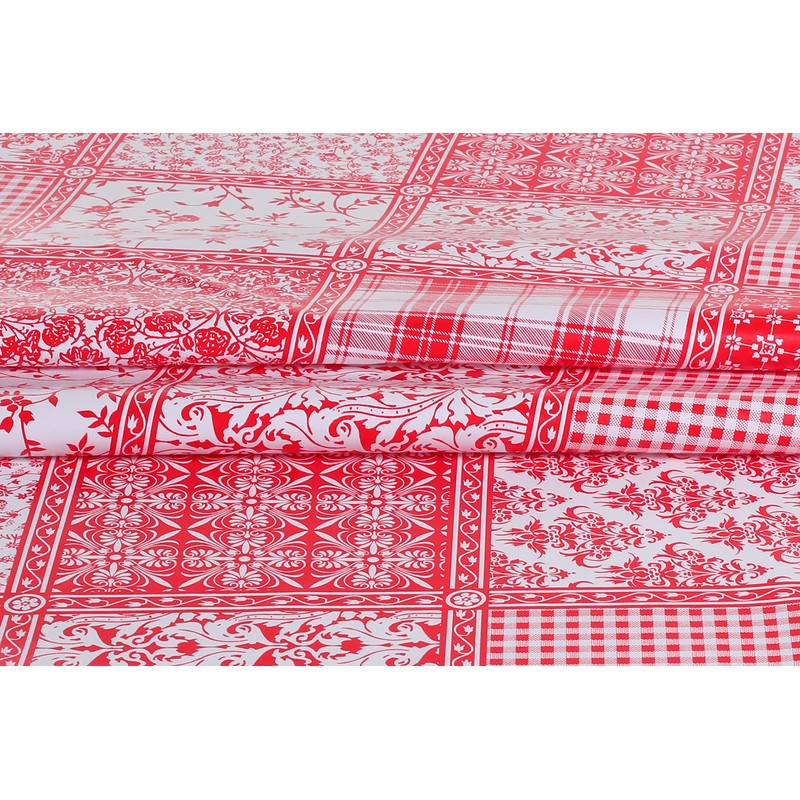 Home Direct Round Oilcloth PVC Wipe Clean Tablecloth Table Cover