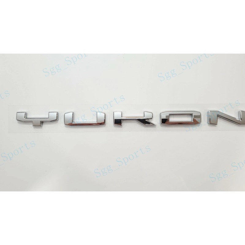 GMC 1PC GMC 2021-2023 Yukon Yukon XL Rear Tailgate Chrome