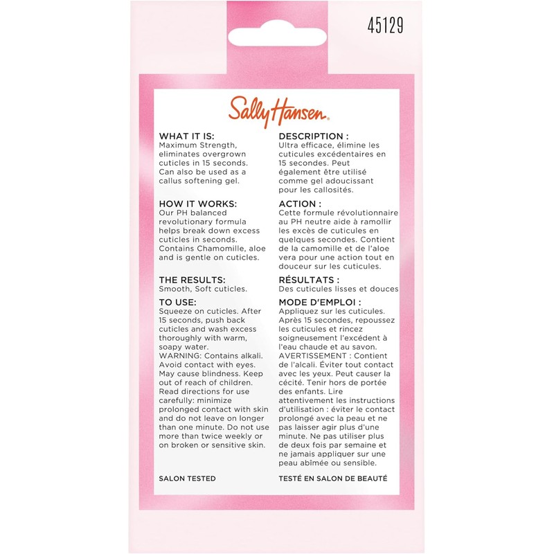 Sally Hansen Cuticle Remover Instant, 29.5 ml