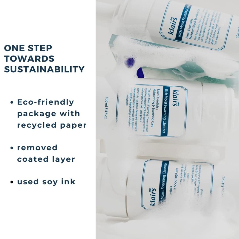 Dear Klairs, Rich Moist Foaming Cleanser 100ml