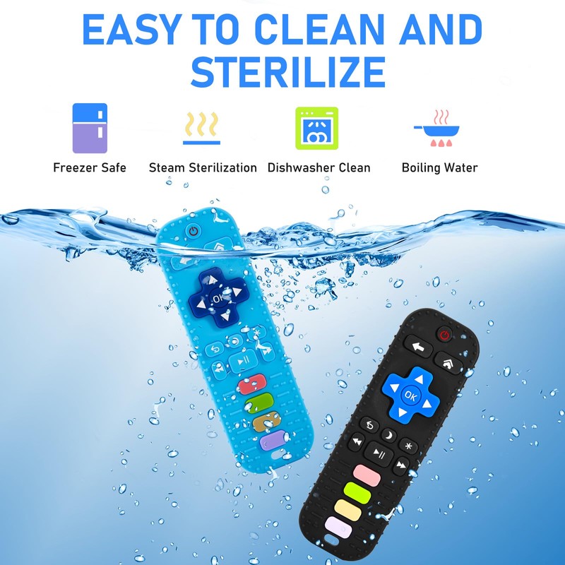 Avkast Teething Toys for Baby 3 6 12 18 Months,