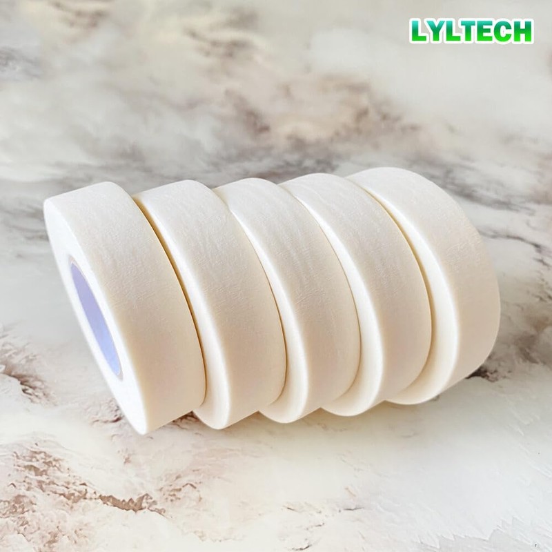 LYLTECH White Freezer Tape 5 Rolls -165 Yard,Writable Surface,Easy to