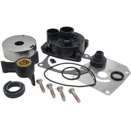 QuickMarine 438592 Outboard Water Pump Repair Kit Replacement Evinrude Johnson 25-50 HP Boat Engine Motors 0438592 Sierra 18-3454