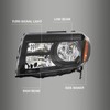 2012-2015 Pilot Headlights,Headlight Assembly Fit for Honda Pilot 2012 2013