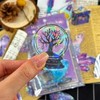Transparent Holographic Gold Foil Magic Witch Stickers 50 Pcs Vinyl