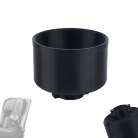 Cup Holder Replacement Compatible with Safety 1st Everfit & Grow and Go Car Seat Single Drink Holder Accessory (#C6577)