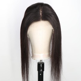 Lace Frontal Closure 13x4 Ear To Ear Brazilian Virgin Hair Straight Transparent 13x4 Lace Frontal With Cap Free Part Pre Plucked Natural Hairline 22 Inch