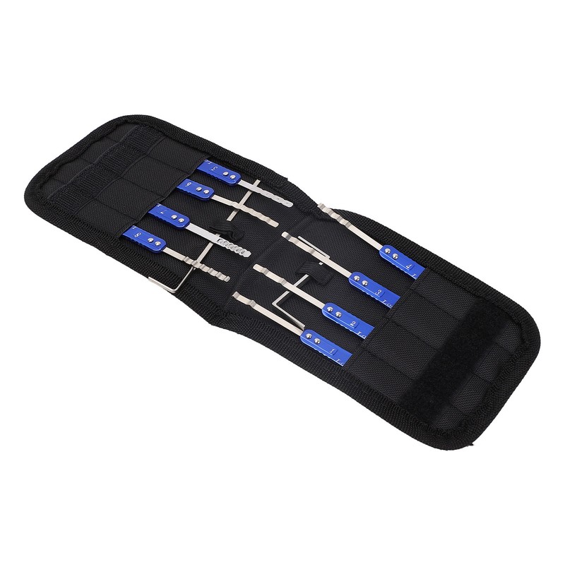 8Pcs Pickup Tool Stainless Steel High Accuracy Single Hook Pick