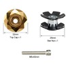 PLATTBK Bike Headset Top Cap with Headset Star Nut Aluminum