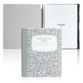 Haecsfl Case for Remarkable 2 Paper Tablet 10.3" 2020 Released,Lightweight and Hard Back Shell Protective Book Folio Cover with Built-in Pen Holder(1-Flower Grey)