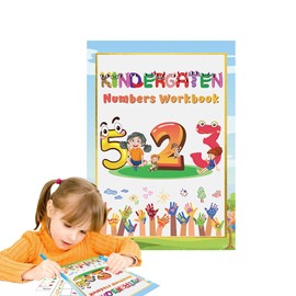 Number Book - Preschool Activity Book - Digital Exercise Game for Math Reading Interactive Learning Fine Motor Skills Toddler 3-8 Years Old Travel [Unbound]