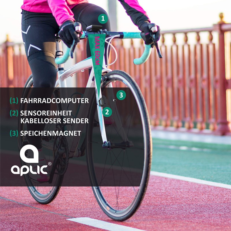 Wireless Bike Computer - Cycling Speedometer - Bike Computer -