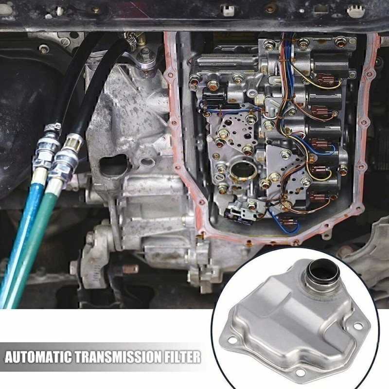 GEARZAAR Auto Transmission Filter Oil Pan Gasket Kit For Nissan