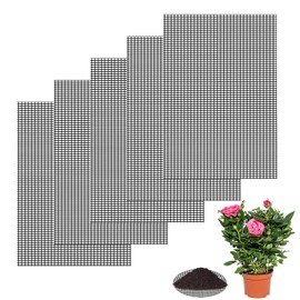 5PCS Plastic Mesh Plastic Needlepoint Canvas for Embroidery Reusable Heat Resistant Plastic Mesh Sheet Smooth Surface Bent Eye Mesh Plastic Mesh Canvas Sheets for DIY Crafts Embroidery Cross Stitch