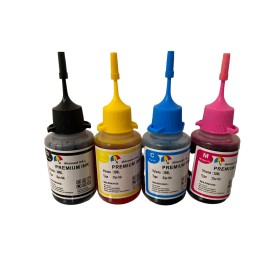 Universal Refill ink for HP 62XL ENVY 5740 7640 7645 8000 Officejet 5740 5741 5743 4x30ml