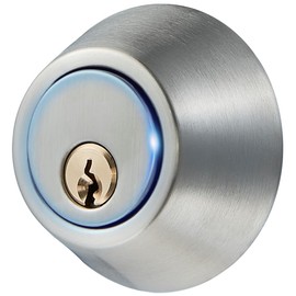 Forliggio Forliggio All-New Deadbolt Door Lock Set, ANSI/BHMA Grade 3 Enhanced Security Entry Dead Bolt Level Door Locks for Exterior Front Doors, Satin Brushed Nickle