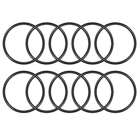 sourcing map Pack of 10 Rubber O Rings 70 mm AD 62 mm ID 4 mm Width Metric Seal