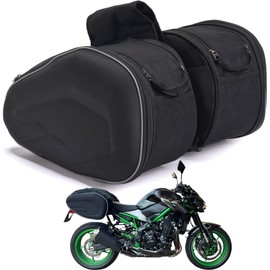 Spartan.ist Original Motorcycle Saddlebags, 36L-58L Expandable Capacity, Motorcycle Panniers Universal, Waterproof, Detachable, Collapsible for Sport Dirt Bike Side Bags and Luggage