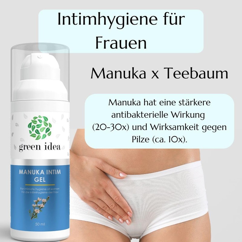 Green idea - Intimate Care Women's - Manuka Gel -