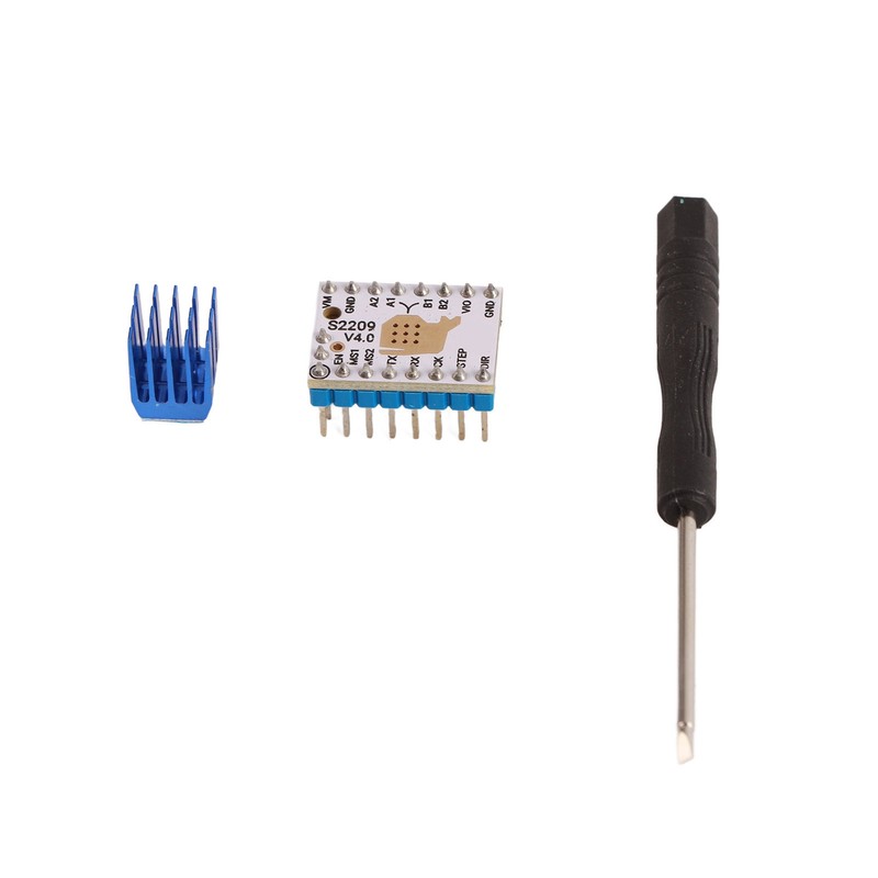 Motor Driver Compatible TMC2209 Ultra‑Quiet Stepper Drive with Heatsink for