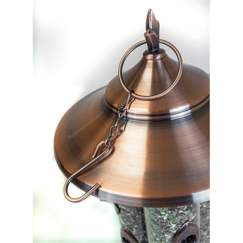 Outdoor Leisure Products BF1003 Triple Tube Deluxe Bird Feeder with